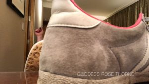 Goddess Rose Thorne - Grey Sneaker Sniffer - Watch Online