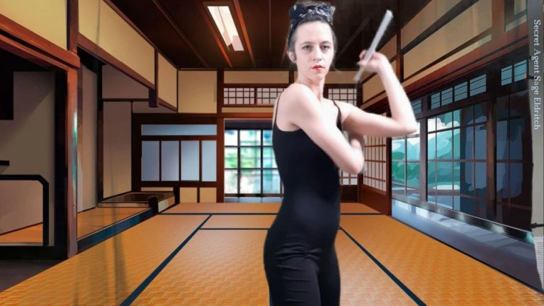 Sage Eldritch - Nude Nunchuck Training with Secret Agent Sage - Watch Online