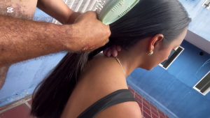 Latin Beauties in High Heels - CT Hair brushing fantasies by Princess Dalilah - Watch Online