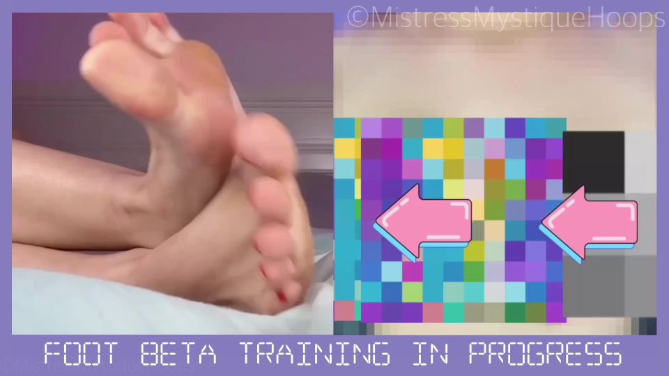 mistressmystique - Beta Training Program Form a Foot Fetish - Watch Online