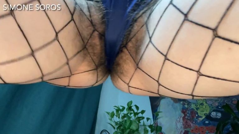 Simone Soros - Simone Soros makes you serve Her hairy pussy - Watch Online