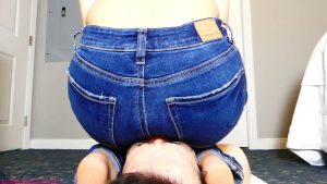 Filth Fetish Studios - Miss Mia - Worship My Gassy Denim Booty - Watch Online