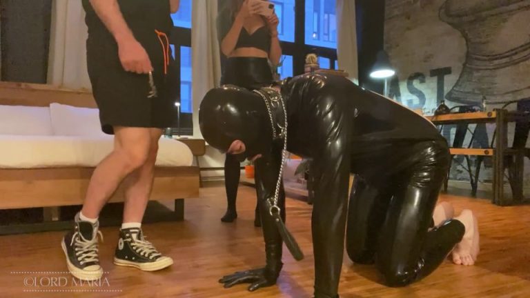 Lord Maria - Abusing a Cuck with My Bull - Watch Online
