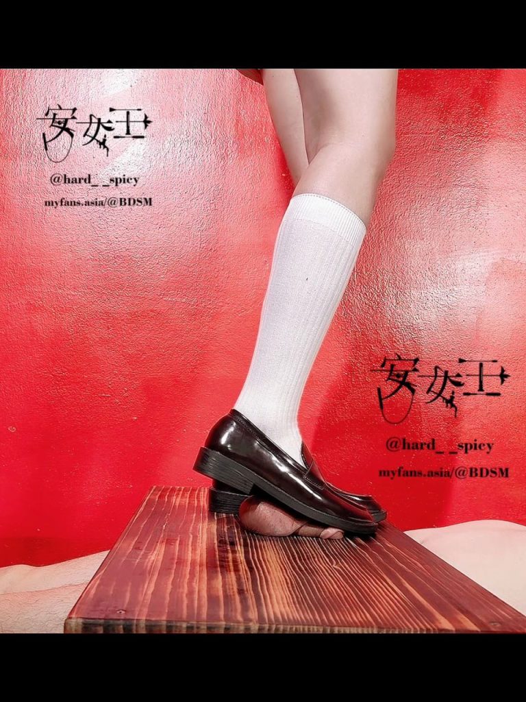 Mistress Ann - Red Wall Episode 3 Mistress Ann Steps On His Balls With High School Shoes In Cockbox - Watch Online