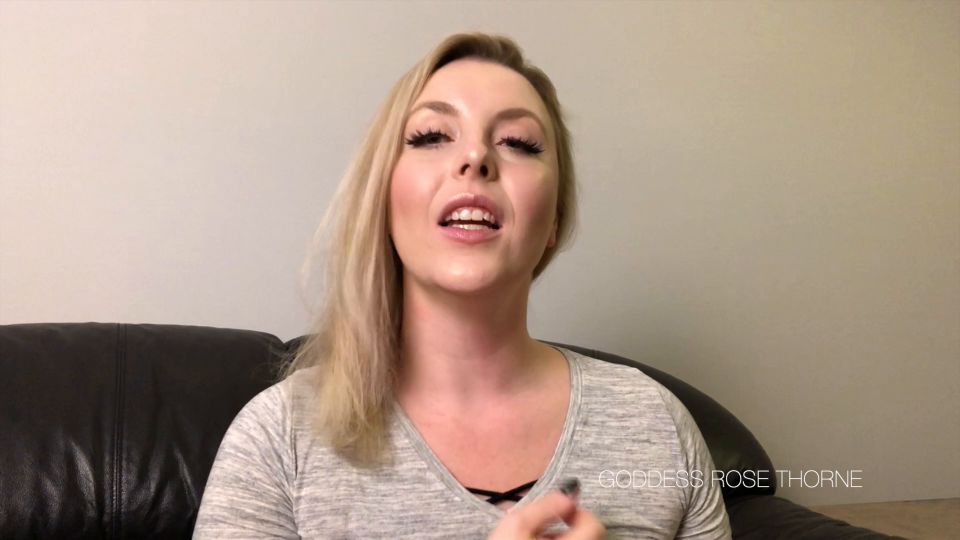 Goddess Rose Thorne - Blonde Hair Makes You Weak - Watch Online