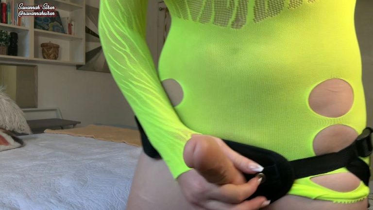 SavannahxSiren - Fat Humiliation POV Strap-On Fuck - Watch Online