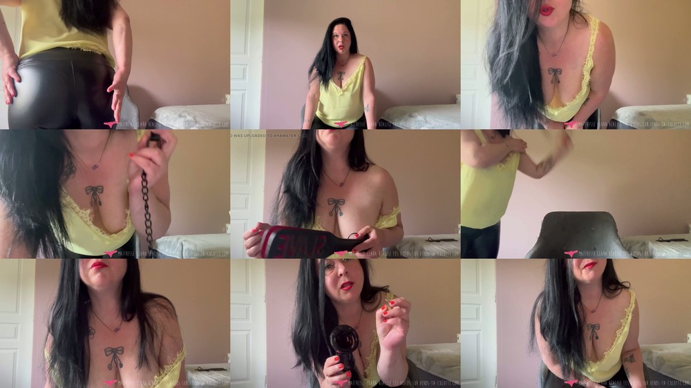 Vendstaculotte - sexy nette dominatrix explaining the rules of your submission