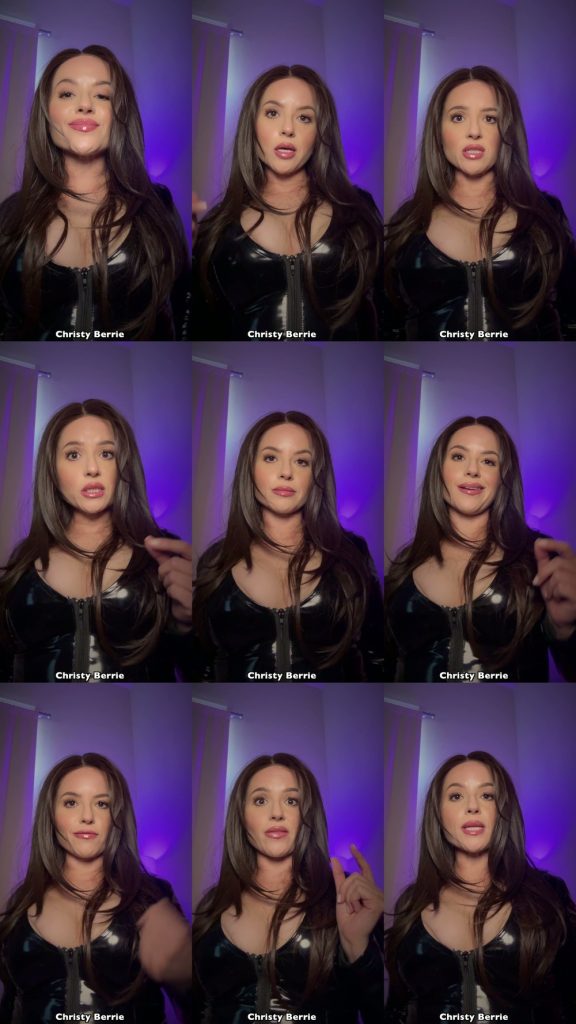 Christy Berrie Clips - Humiliation Slave Session - Vertical Video