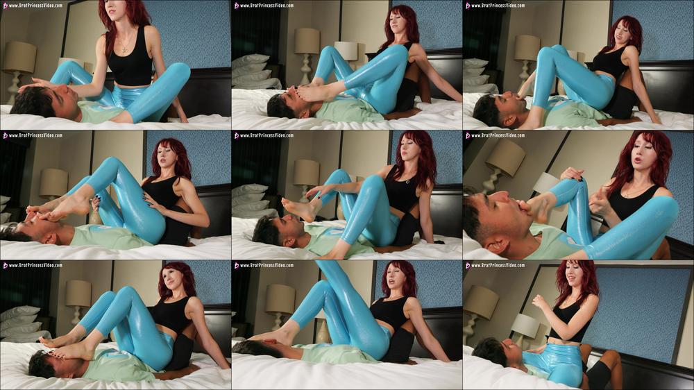 Brat Princess 2: Luna - Human Chair Foot Worship And Face Slapping