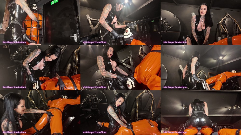 XXX Slayer Productions - Mika Kitanas Prison Bitch Training - Bound Pegged And Broken