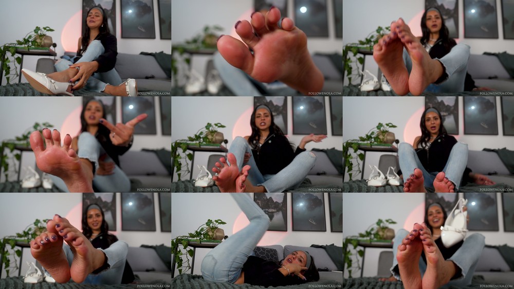 Mistress Enola - Bitch Position Cum Dinner