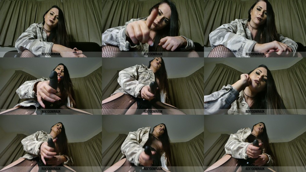 RoxyDominaUK - Sergeant Roxy Pegs you in front of all of your fellow troops
