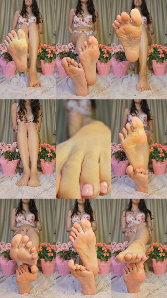 Lexi Long Legs - Spring Goddess Foot Worship Instructions