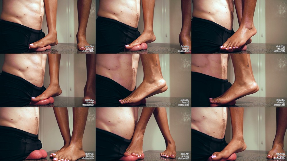 Goddess Wilde - Balls4play - Popping His Testicles
