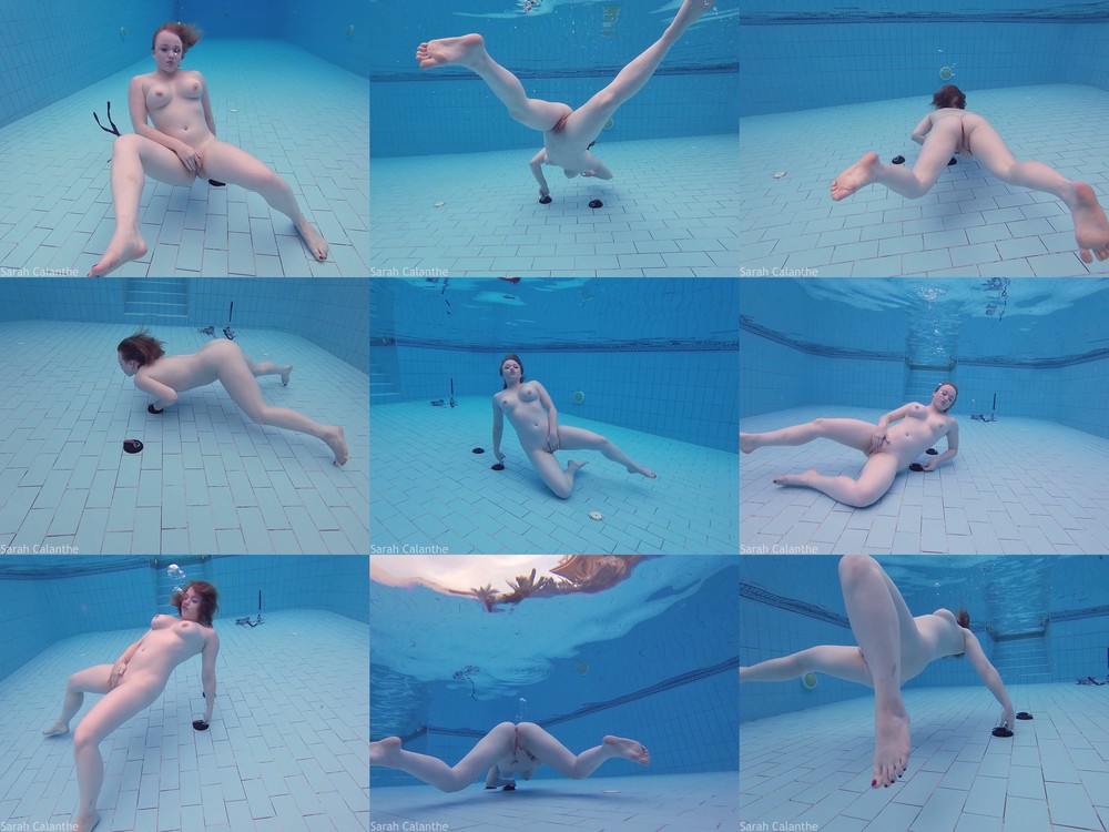 Sarah Calanthe - First time underwater masturbation