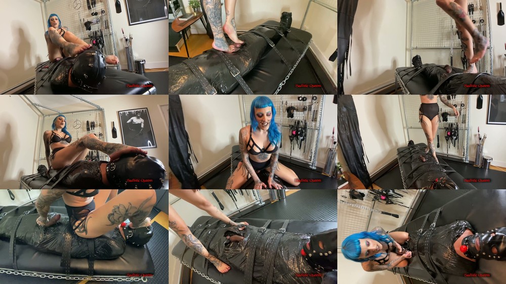 Sadistic Queens - Squishysax - Mistress Bliss - Secluded and Stomped