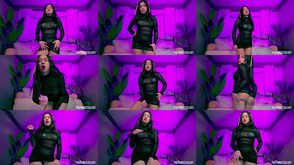 ThePrincessLuxy - Goon Worship Relapse - The Princess Luxy Drags you back into Shameful Submission with Sheer Tits that melt your Willpower