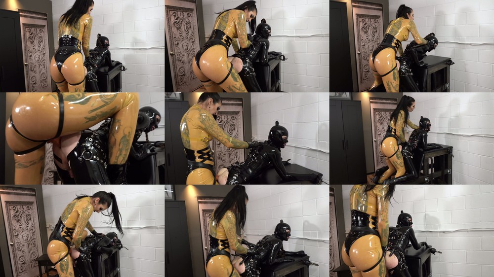 Mistress Damazonia and Natalie Mars - Competing Assholes