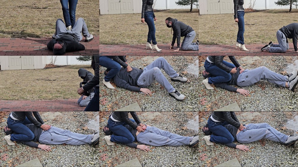 Ballbusting Bianca - Dominabianca - Ballbustingbianca Humiliating Outdoor Fan Meet