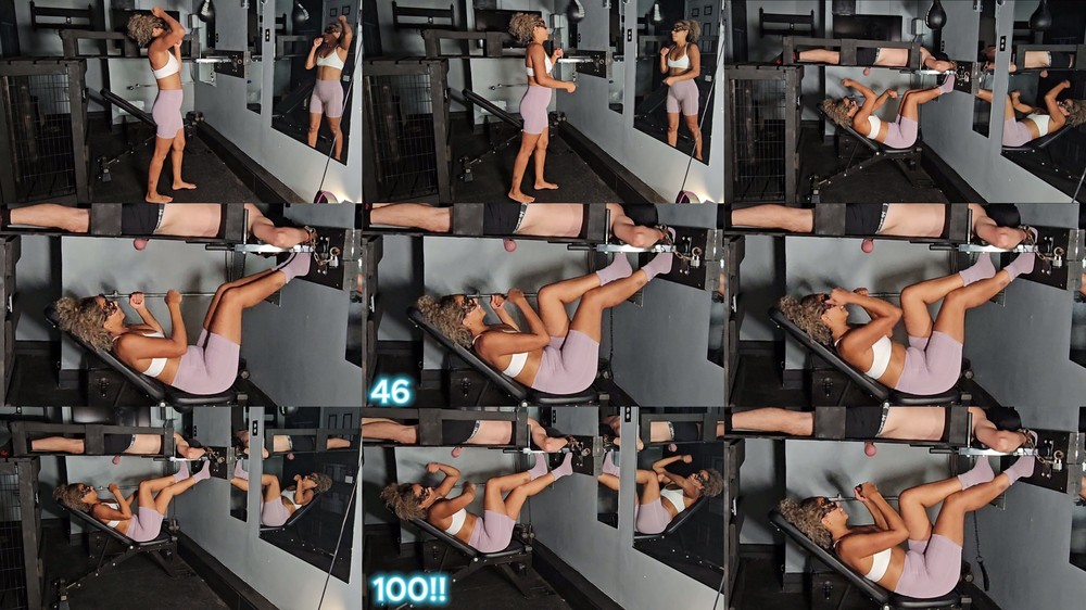 Ballbusting Bianca - Dominabianca - 100 Hits Of Pleasure Episode 3 Speedbag Highlight Reel