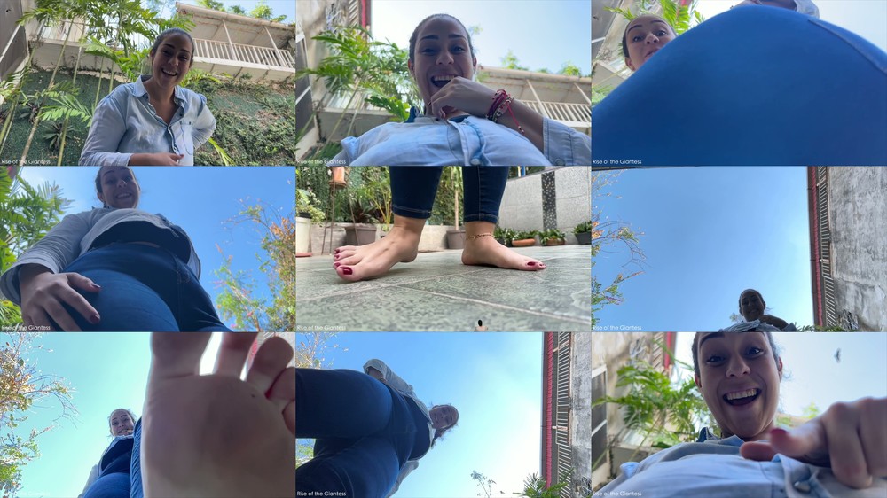 Rise of the Giantess Barbara - I Bully Small Men Like You