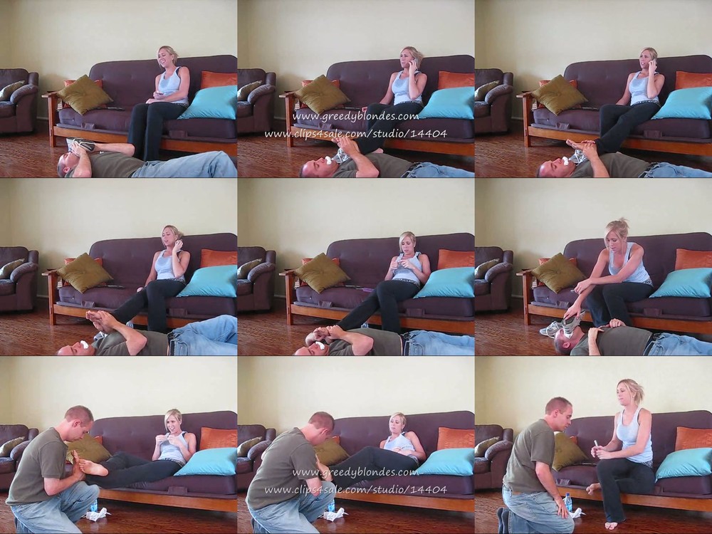 Goddess Lyne - Post Workout Foot Worship Armpit Sniffing Foot Ass Sniffing Etc