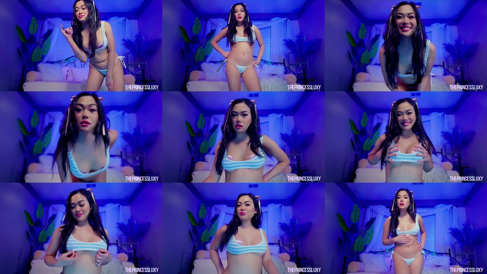 ThePrincessLuxy - Soft Dick Lesson - The Princess Luxy Shames a beta’s Soft cock in her skimpy swimsuit Punishes his Balls with a ruler