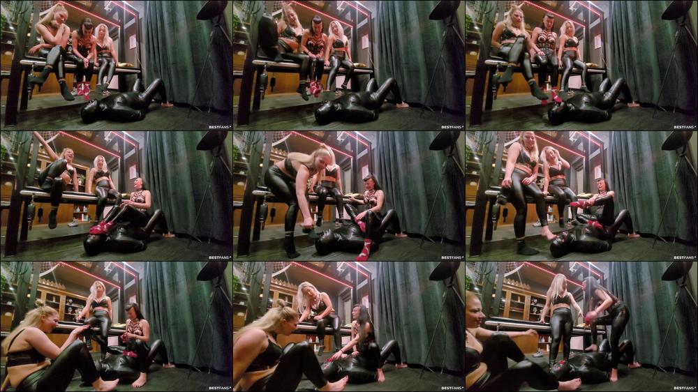 Bestfans: Amazing Foot Session - Sheela Sinner, Harley Sadistic And Missy Van