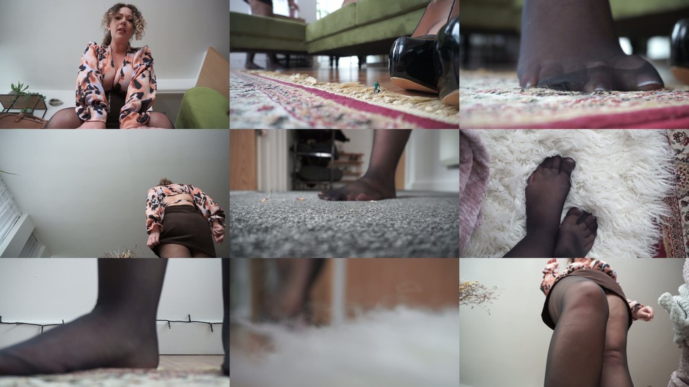 SashaCurves - Giantess Plays Hide And Seek With Shrunken Colleagues