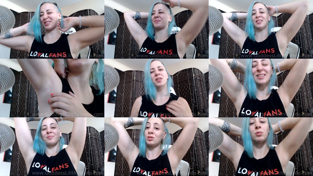 Goddess Lilith - POV you're a gross armpit fetish loser