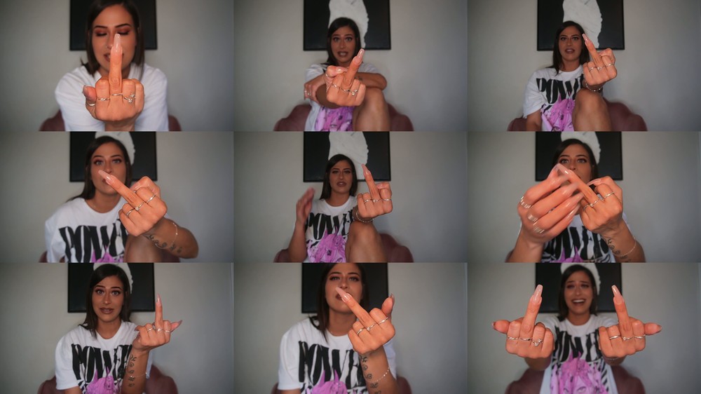 MilaaP - Addicted To My Middle Fingers - MIDDLE FINGER
