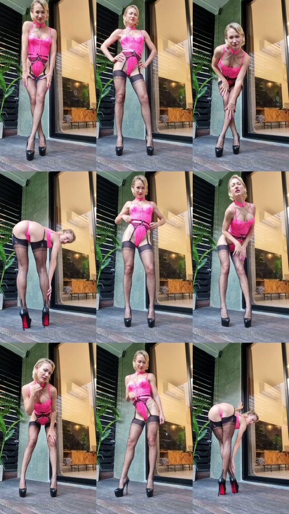 Angel The Dreamgirl August - How Do You Like This Outfit The Color Of The Bodysuit Is Sexy