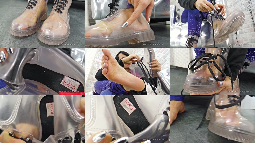 Dominant Girls - Princess Serena - Fresh Shoe Sweat For You!