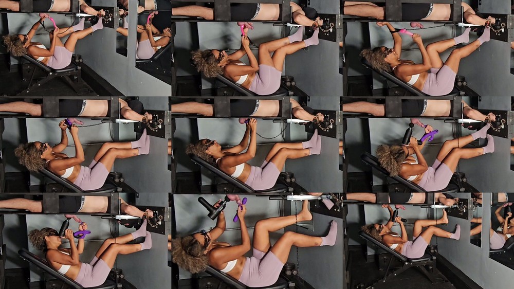 Ballbusting Bianca - Dominabianca - 100 Hits Of Pleasure Episode 3 Point 1 Post Workout Tease Denial