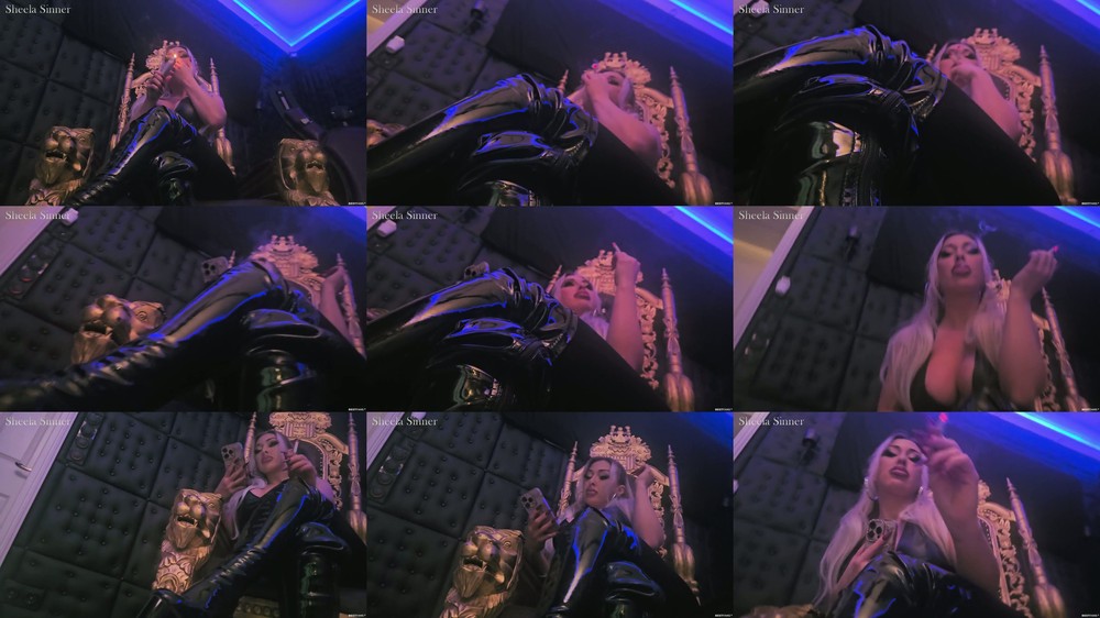 German Mistress Sheela Sinner - Open Your Mouth Really Wide Youre My Ashtray Now