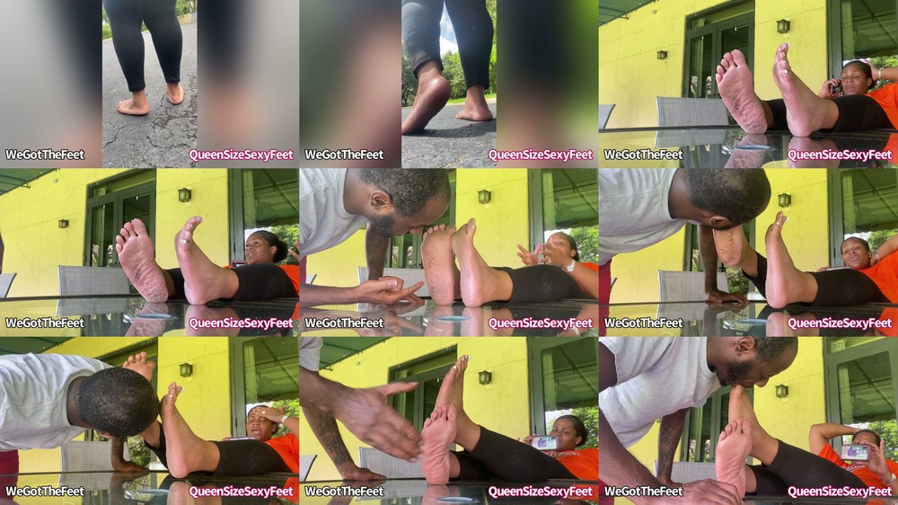 QueenSizeSexyFeet - Bad Day Dirty Foot Worshi