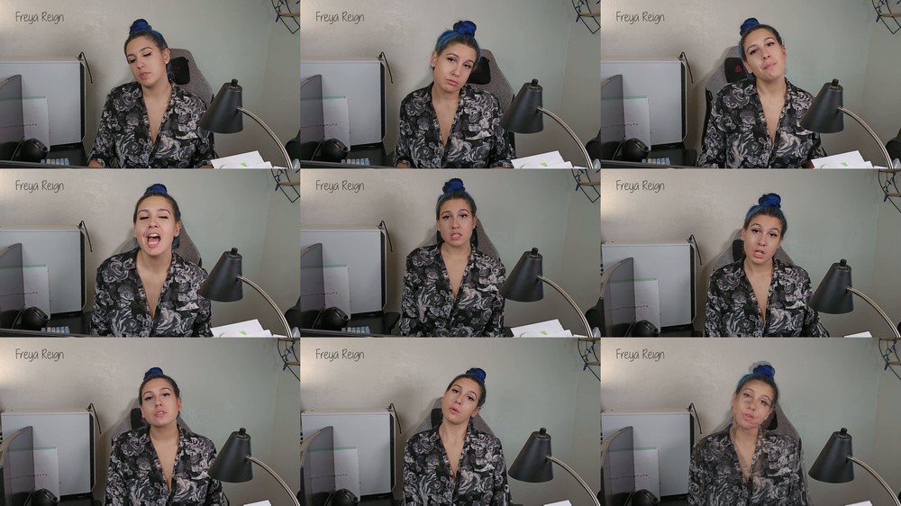 Freya Reign - Cross Dress For Your Boss Public Humiliation Dirty Talk