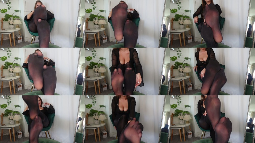 MissesDiscreets - Oily nylon sole ignore