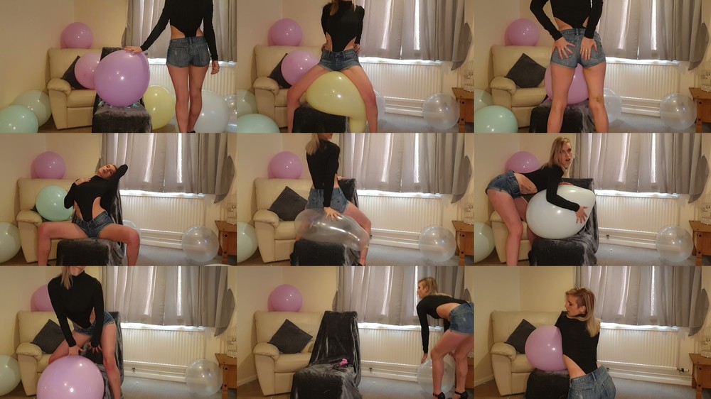 Lexi Snow - Balloon Dance and Pop