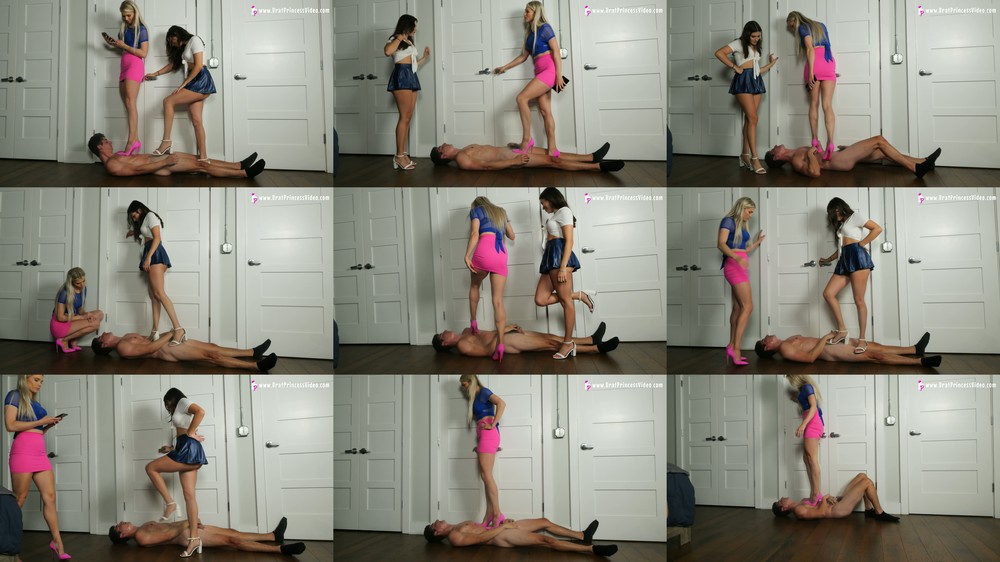 Brat Princess 2 - Amber and Ava Rowen - Trial Trample for New Slave 4K