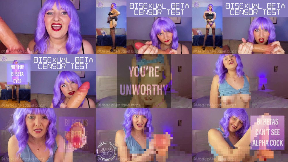 mistressmystique - Bi Betas Censored Porn Collection