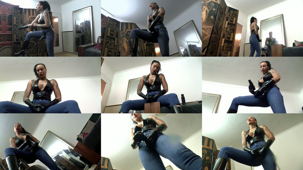 Absolute Femdom - Mistress Layla - Worship My Hunter Boots and Strap On