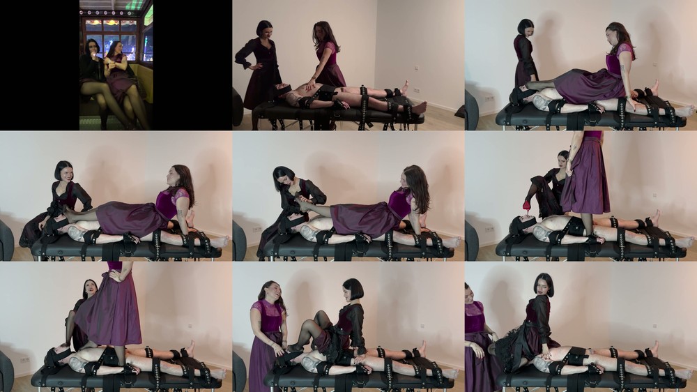 Jolie Berrie - Oktoberfest Series - part III - Sissy Dirndl Prank Public Humiliation And Reeking Nylons