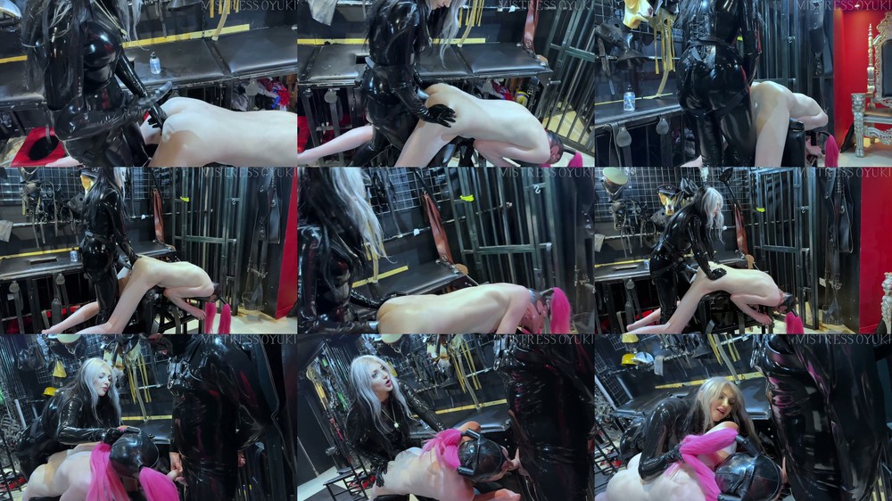 Miss Oyuki - Encouraged Bi Spit Roast - Looser Humiliation