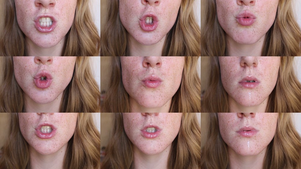LittleRedheadLisa - Lips Close Up #2