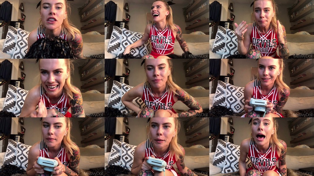 MissIvyDoll - Cheerleader Blackm@ils You