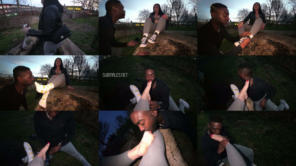 EliteFeetStreet - Fashionably Late - Public Punishment Under Katlyns Command - Ft Katlyn Moree