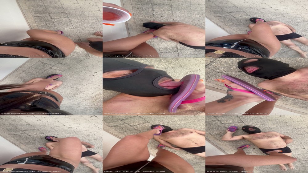 Miss Lady Chantal - Trampling In Flip Flops