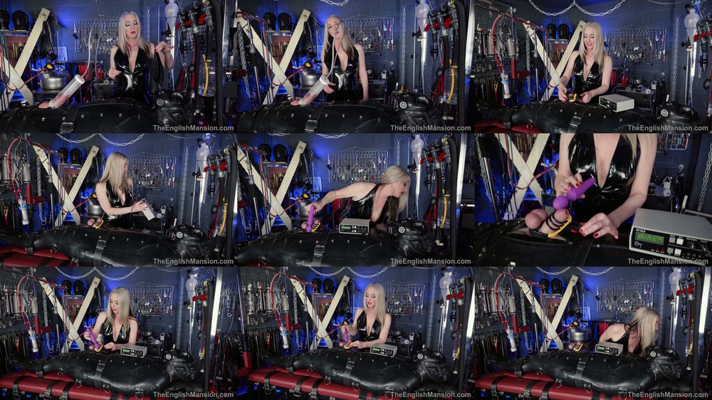 The English Mansion - Mistress Sidonia - Latex Aroma Milking Part 2
