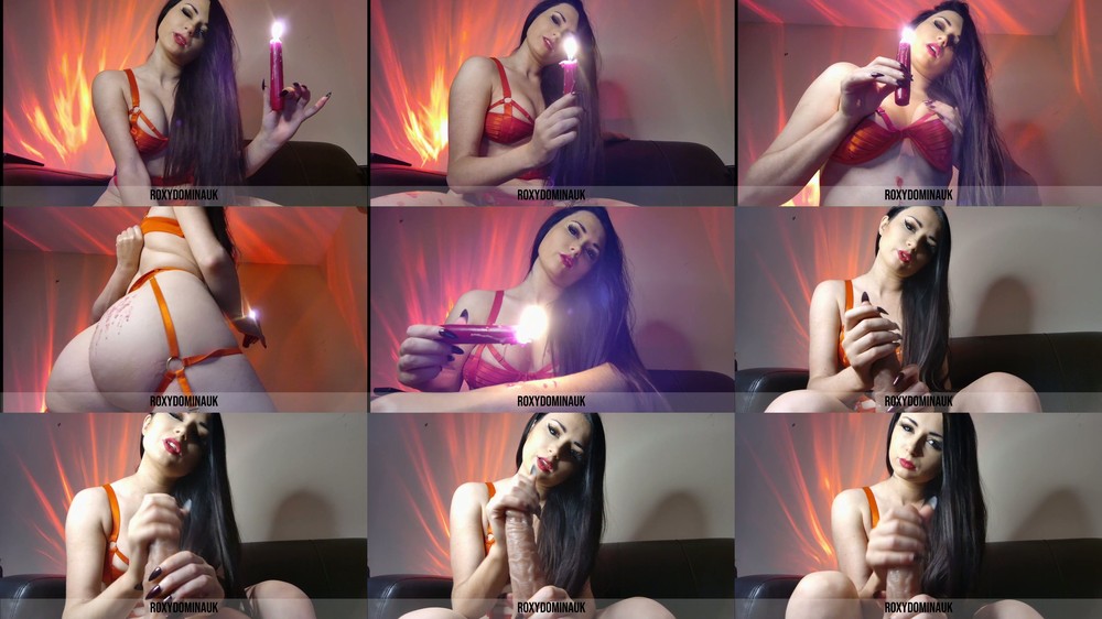 RoxyDominaUK - WAX PLAY. A Sadistic Day for a pain Slut Sub